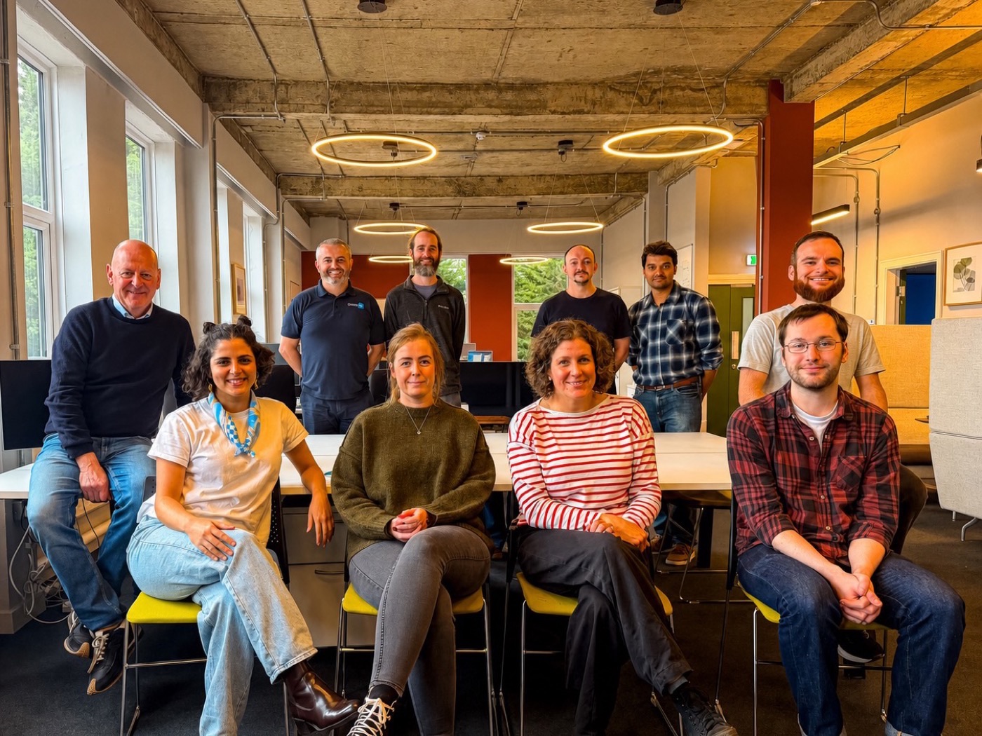 The GroupEd team in their Cardiff office